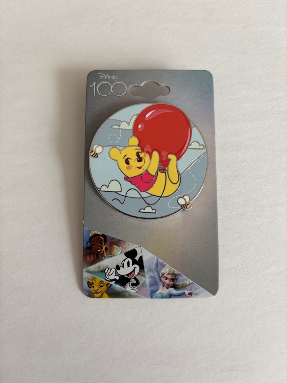 Disney 100 Baby Winnie the Pooh Red Balloon Pin Boxlunch Exclusive